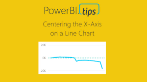 Powerbi Tips Tutorials Centering The X Axis On Line Charts