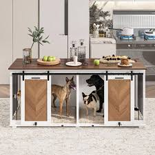 Wooden Dog Crate Kennel Furniture