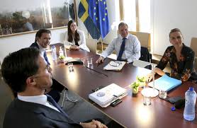 Erna solberg, prime minister of norway; Mark Rutte Mr Nice Guy Becomes Europe S Mr No Arab News