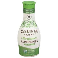 califia farms almond milk unsweetened