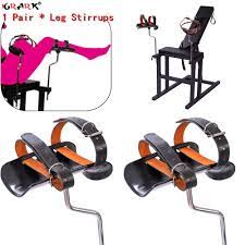 Leg Stirrups for Sex Chair Furniture Binding BDSM Bondage Party Restraint  Frame Sex Toys for Couples Gay Adults Games - AliExpress