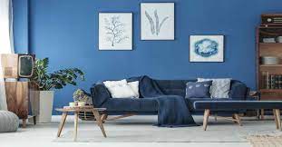 Blue Colour Wall Paint Design Ideas To