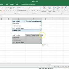 how to make a frequency table in excel