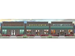 Strip Mall Plans Commercial Building