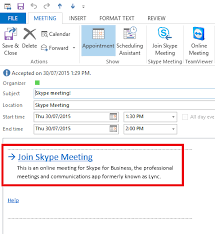 how to use skype for business with