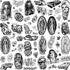 chicano temporary tattoos