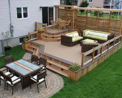 Backyard Decks Patio Deck Designs