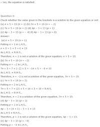 Ncert Solutions Linear Equation
