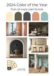all of the 2024 color of the year picks