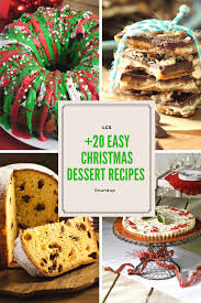 With recipes for beautifully decorated holiday cookies, christmas cakes, and christmas treats galore, these easy christmas desserts will definitely make the next month feel like the most delicious time of. Easy Christmas Desserts Recipe Roundup 20 Easy Christmas Desserts
