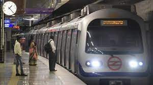 delhi metro tunnel from saket