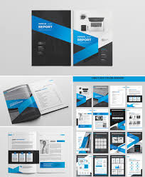 Cool Indesign Annual Corporate Report Template Indesign