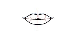how to draw lips in 5 easy steps with