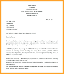 Accountant Cover Letter Sample Marketing Manager Template