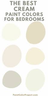 Cream Paint Colors For Bedrooms