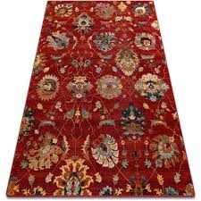 wool carpet superior latica ruby red