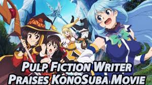 With tenor, maker of gif keyboard, add popular pulp fiction animated gifs to your conversations. The New Konosuba Movie Gets Praise From Pulp Fiction S Writer One Of Us Otaku News Youtube