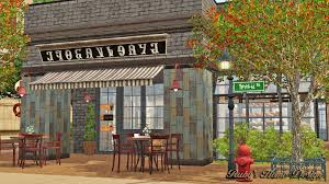 cafe croissant the sims 3 catalog