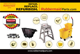 commercial rubbermaid replacement parts