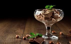 dessert ice cream cup chocolate hd