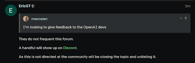 openai developer forum