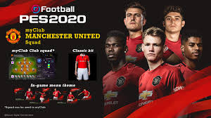 Manchester united's premier league game with aston villa on sept. Manchester United Konami Official Partnership Pes Efootball Pes 2020 Official Site