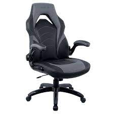 staples gaming chair black and grey