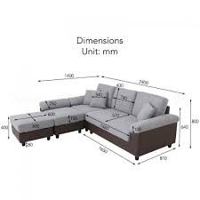 aqua l shaped sofa bedandbasics