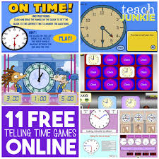 11 free telling time games