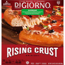 rising crust supreme frozen pizza
