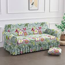 1 2 3 4 Seater Nordic Flowers Stretch