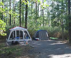 Rocky neck state park camp near the sandy shores of rocky neck in one of the 160 wooded and open sites. 041819 Camping