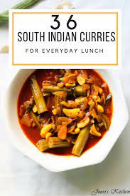 south indian curry recipes for rice