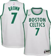 20.11.2020 · (boston celtics) grant williams poses in the new celtics jersey. Nike Youth 2020 21 City Edition Boston Celtics Jaylen Brown 7 Dri Fit Swingman Jersey Dick S Sporting Goods