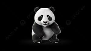 adorable cartoon panda characters