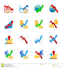 Chart Icons Stock Illustration Illustration Of Arrow 13650001
