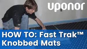 install uponor fast trak bed mats