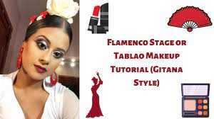 tablao makeup tutorial gitana style