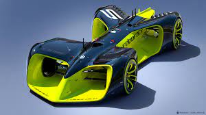 autonomous formula e race car