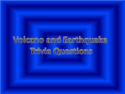 These can be used as canada quiz questions. Ppt Volcano And Earthquake Trivia Questions Powerpoint Presentation Free Download Id 2819612