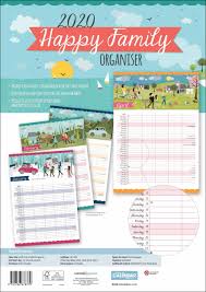 Happy Family A3 Family Planner 2020
