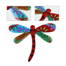 iron dragonfly hanging pendant wall art