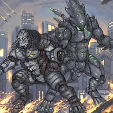 ALIEN MECHS STOMPING ABOUT (Commission by Kiryu) by Grilder123 -- Fur  Affinity [dot] net