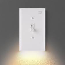 Outlet Wall Plate With Led Night Lights No Batteries Or Wires Ul Fcc Nesiann