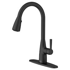 pull down dual spray kitchen faucet