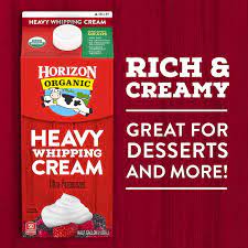 horizon organic heavy whipping cream 1