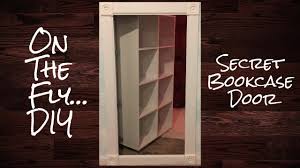 Grab your favorite drill and lets make some holes and watch. On The Fly Diy Secret Bookcase Door Youtube