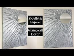 Diy Glam Wall Decor Z Gallerie Inspired