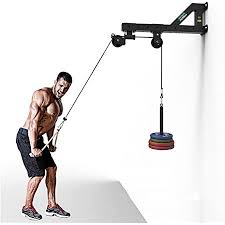 Home Gym Wall Mounted Cable Machine