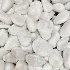 White Pure Pebbles 20 40mm